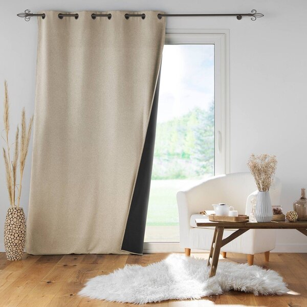 Tenda beige 140x260 cm Jupiter – douceur d'intérieur