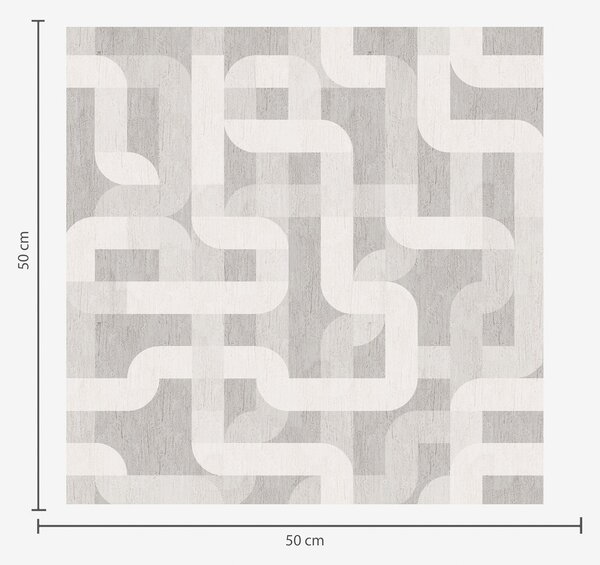 Carta da parati Moderno motivo grafico con linee curve, Parati classici 3D, a00190 : Uwalls.it
