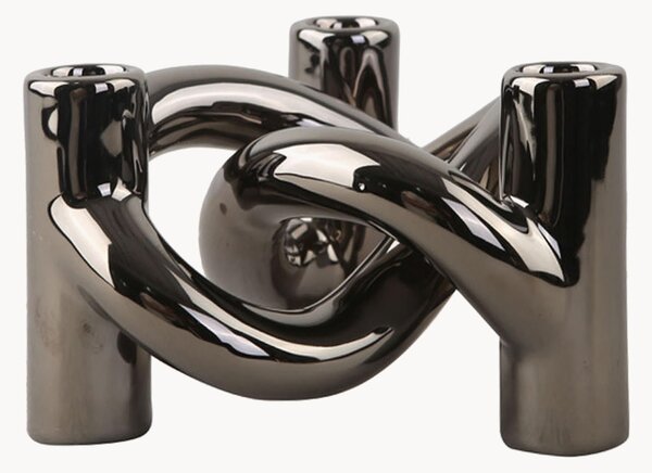 Candelabro in ceramica Lykke