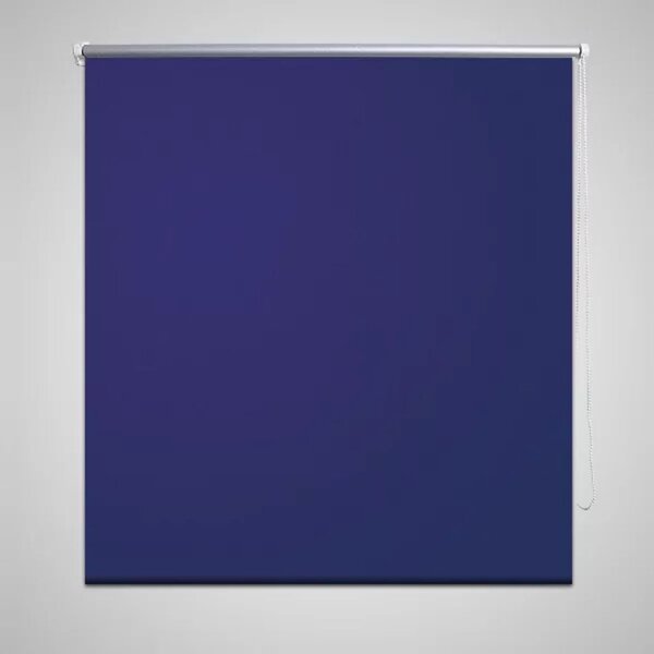 Tenda a Rullo Oscurante 120 x 230 cm Blu Marino
