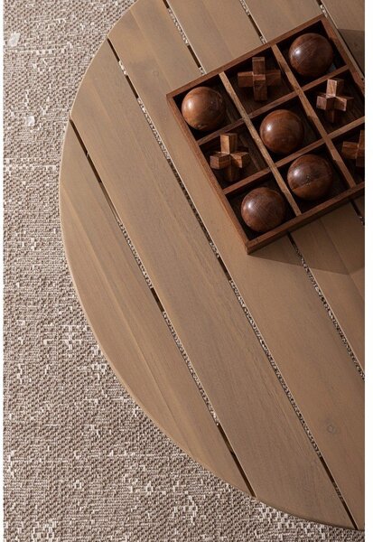 Tavolino da giardino in acacia massiccia 80x100 cm Pablo – Bizzotto