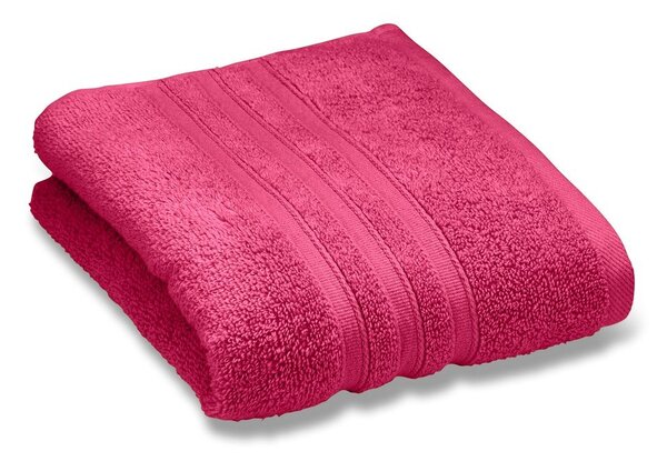 Set di asciugamani per viso e corpo tipo terry rosa scuro in cotone 6 pz Zero Twist – Catherine Lansfield