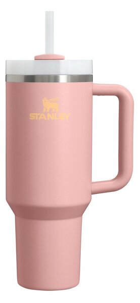 Borraccia termica color pesca in acciaio inox 1,18 l Quencher H2.O FlowState™ Tumbler Peach Rose – Stanley