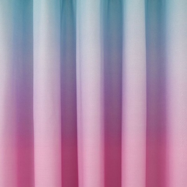 Tenda per bambini rosa e viola 2 pz 168x183 cm Ombre Rainbow Clouds – Catherine Lansfield