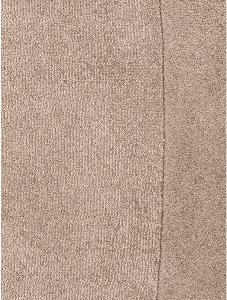 Tappeto rotondo beige in misto lana tessuto a mano ø 160 cm Kari Organic – Villeroy&Boch