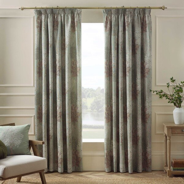 Tende in set verdi 2 pz 117x137 cm Woodland Trees – Catherine Lansfield