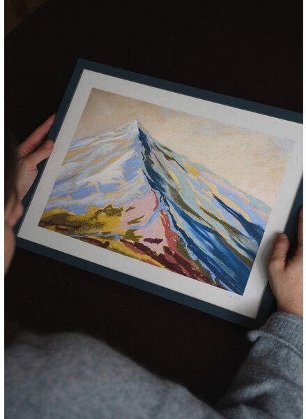 Poster 70x50 cm Velvet Peak III – Mandy Maria – The Poster Club