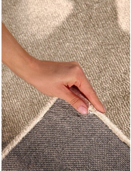 Tappeto beige in misto lana tessuto a mano 80x150 cm Kari – Villeroy&Boch