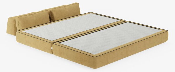 Rift divano letto matrimoniale 2 posti e 3 posti con schienali mobili
