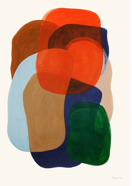 Poster 50x70 cm Big Hug – Berit Mogensen Lopez – The Poster Club