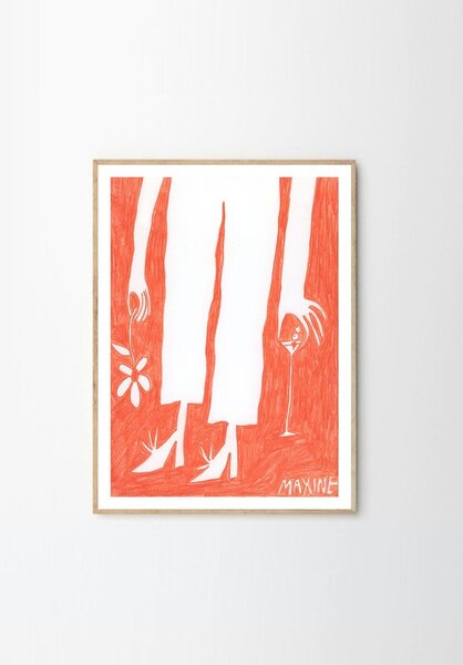 Poster 30x40 cm Sunday at Five – Maxine McCrann – The Poster Club