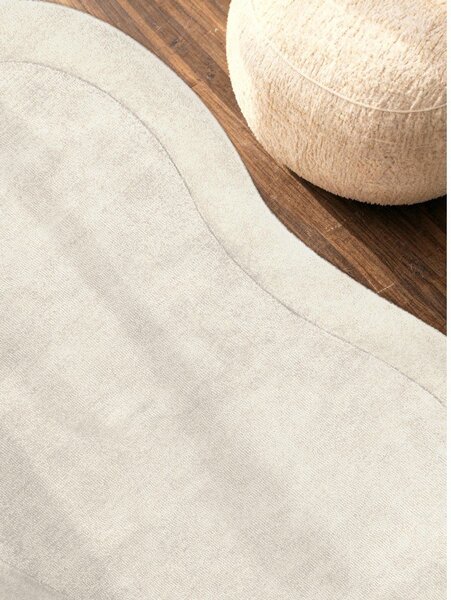 Tappeto color crema in misto lana tessuto a mano 125x200 cm Kari Organic – Villeroy&Boch