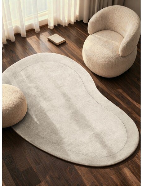 Tappeto color crema in misto lana tessuto a mano 125x200 cm Kari Organic – Villeroy&Boch
