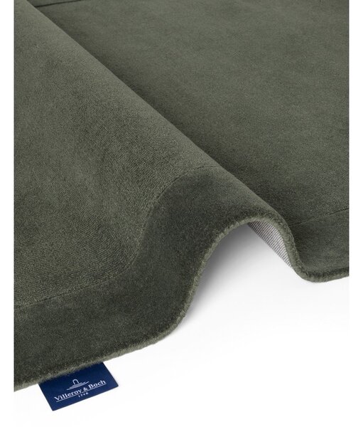 Tappeto verde scuro in misto lana tessuto a mano 80x150 cm Kari – Villeroy&Boch