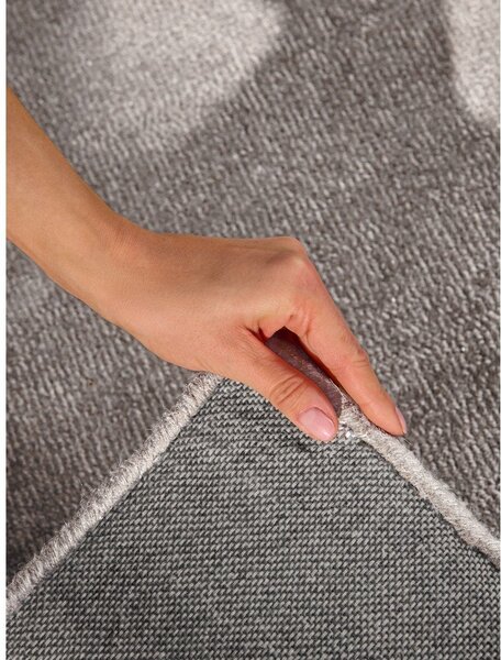 Tappeto grigio in misto lana tessuto a mano 120x180 cm Kari – Villeroy&Boch