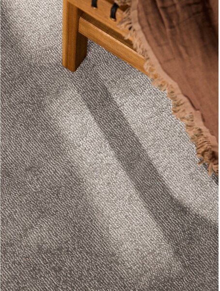 Tappeto rotondo grigio in misto lana tessuto a mano ø 160 cm Kari Organic – Villeroy&Boch