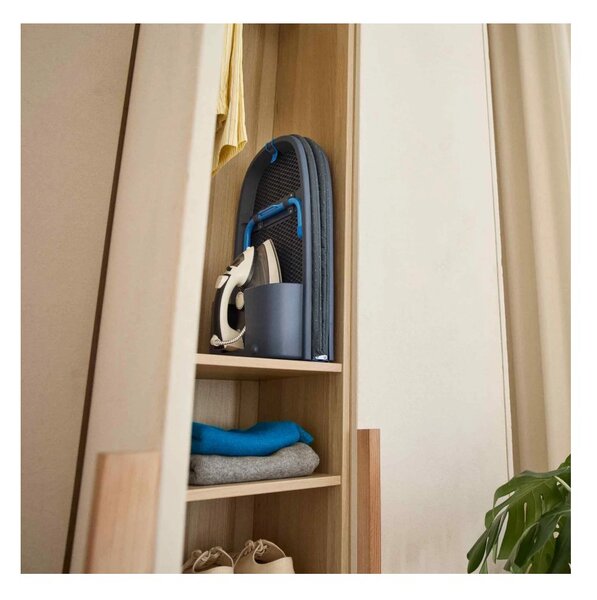 Joseph Joseph Pocket Max Plus 110 Blue Asse da Stiro Pieghevole Copertura Multistrato DripLock