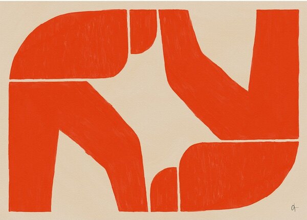 Poster 70x50 cm 4PM – Nord Projects – The Poster Club