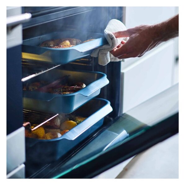 Joseph Joseph Nest Oven Non-stick 3pz Blue Set di 3 Teglie da Forno Antiaderenti Impilabili
