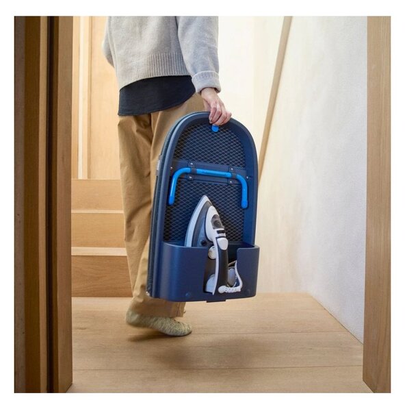 Joseph Joseph Pocket Max Plus 110 Blue Asse da Stiro Pieghevole Copertura Multistrato DripLock