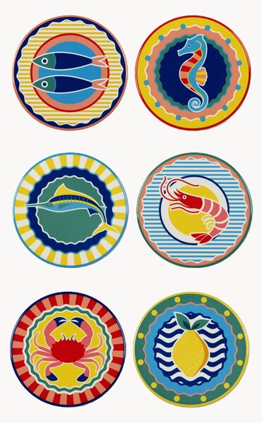 Set di 6 sottobicchieri Corfù
