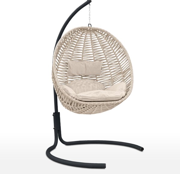 Dondolo da Giardino ISCHIA Beige-tortora