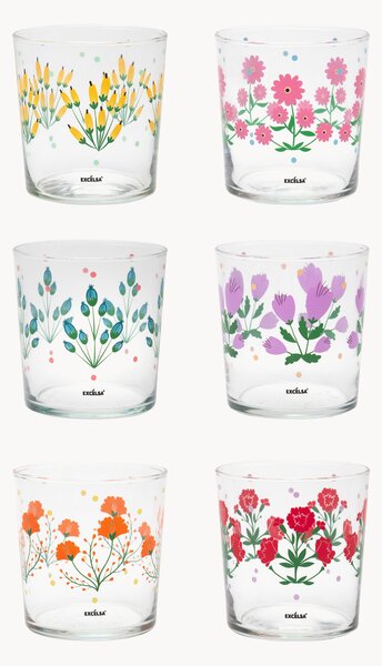 Set di 6 bicchieri Arles