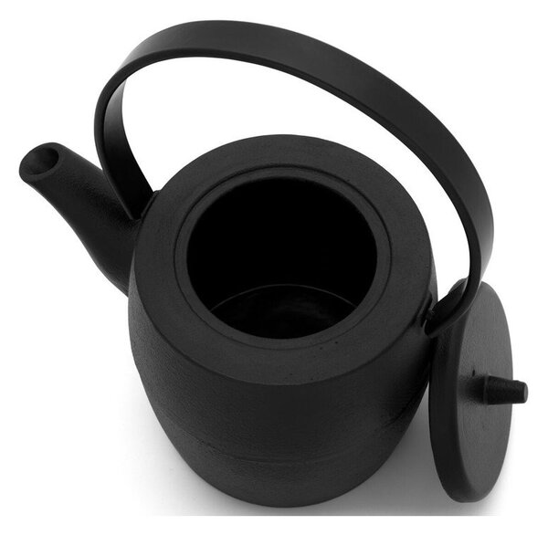 Teiera nera in ghisa con filtro 1,2 l Kobe – Bredemeijer