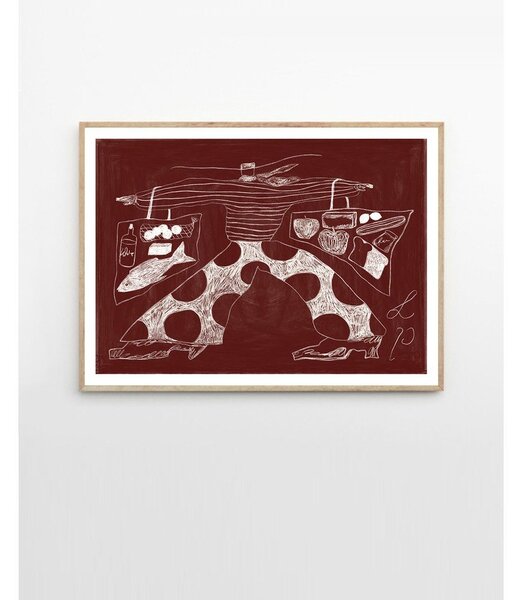 Poster 70x50 cm Sam Shopping – Lucia Tuffley – The Poster Club