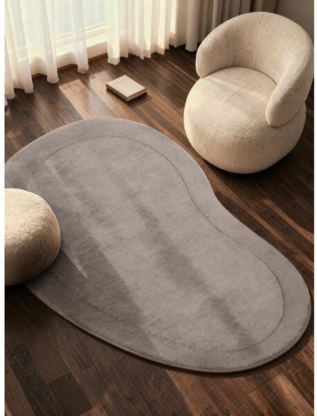 Tappeto grigio in misto lana tessuto a mano 125x200 cm Kari Organic – Villeroy&Boch