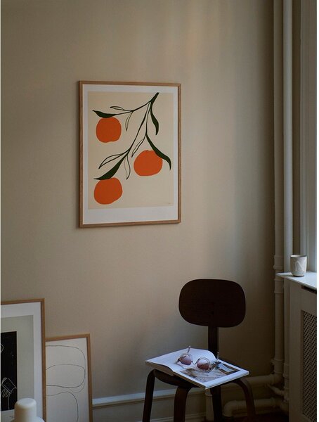 Poster 30x40 cm Orange – Anna Mörner – The Poster Club