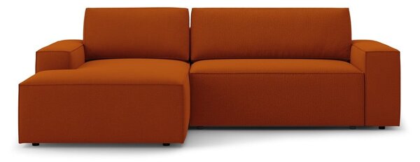 Divano letto color mattone (angolo sinistro) Jodie - Micadoni Home