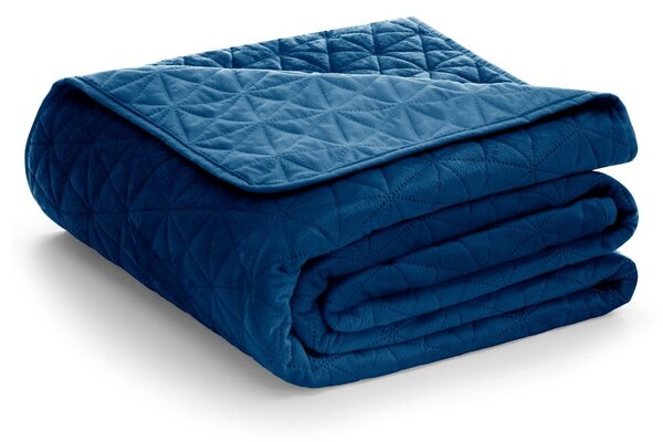 Copriletto blu Royal, 220 x 240 cm Laila - AmeliaHome