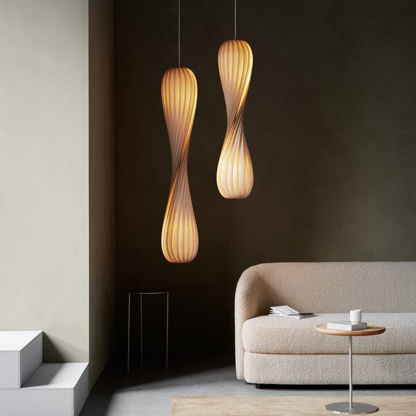 Lampada a sospensione Tom Rossau, Legno, Soggiorno, Legno