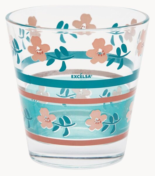 Set di 6 bicchieri Primula
