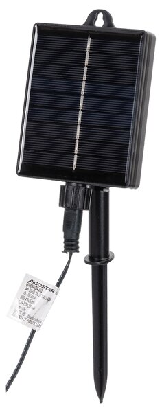 Catena luminosa 160 Led decorativa a energia solare 10 metri 20 lampadine a sfera trasparenti RGB Aigostar