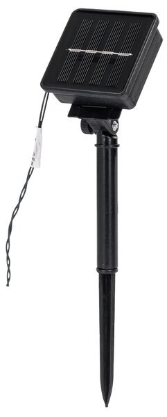 Catena decorata con 50 Gocce a Led Bianco freddo 10 metri con pannello solare Aigostar