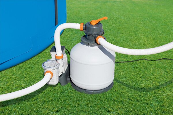 Bestway Pompa filtro a sabbia Capacit 7.574 l/h Compatibile per piscine fino a 54.500 L - 58499