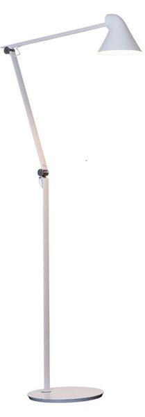 Lampada da terra Louis Poulsen, NJP, dimmerabile, Bianco, Soggiorno, Metallo, Design