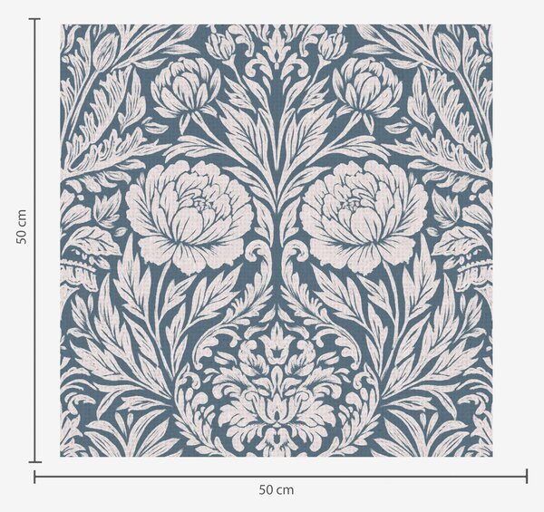 Carta da parati Modello complesso in stile vittoriano, Parati fiori e piante classici, a00271 : Uwalls.it