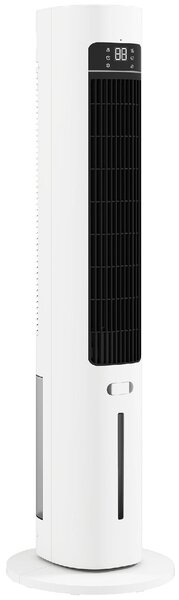 DecHome Ventilatore a Colonna Torre senza Pale Oscillante 3 Velocit con Telecomando e Timer colore Bianco - S5540WT
