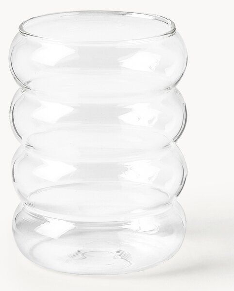Bicchieri in vetro soffiato Bubbly 4 pz