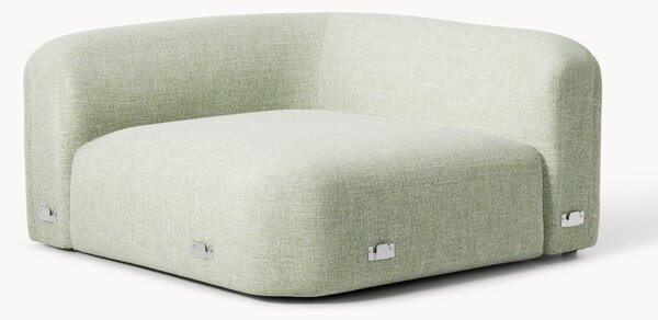 Modulo angolare curvo in bouclé Wolke