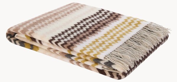 Coperta di lana con frange Humbert