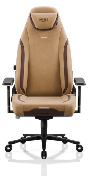 Sedia gaming in tessuto marrone, Normal: Diablo X.Eye Prime Camel Brown