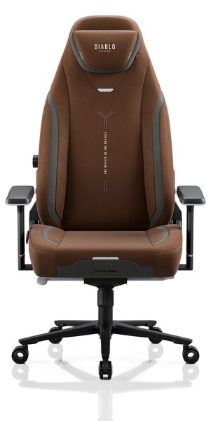 Sedia da gaming in tessuto marrone, Normal: Diablo X.Eye Prime Cinnamon Brown