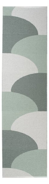 Passatoia da interno/esterno verde 70x270 cm Hill Army Misty Mint – Pappelina
