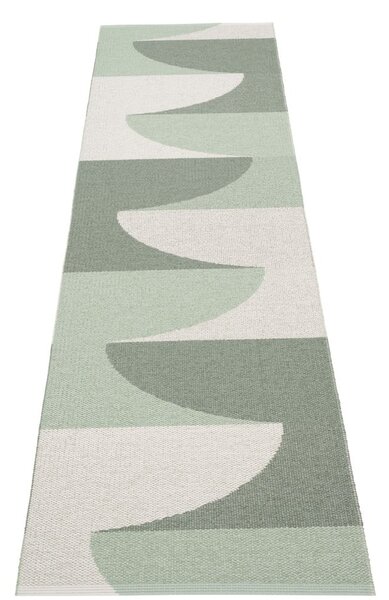 Passatoia da interno/esterno verde 70x270 cm Hill Army Misty Mint – Pappelina