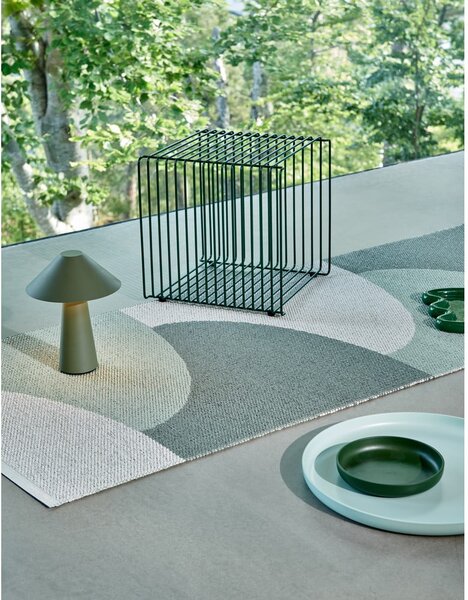 Passatoia da interno/esterno verde 70x270 cm Hill Army Misty Mint – Pappelina