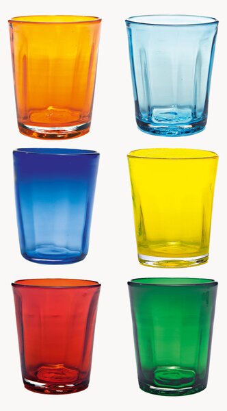 Set di 6 bicchieri fatti a mano Bei